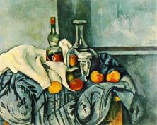 Haga click para ver la imagen ampliada still life with peppermint bottle.jpg
